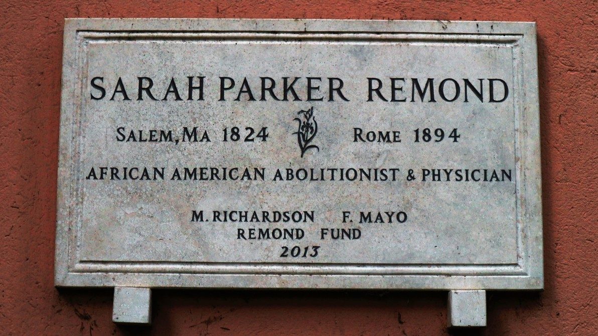 Sarah Parker Remond's memorial plaque, Rome (3).jpg